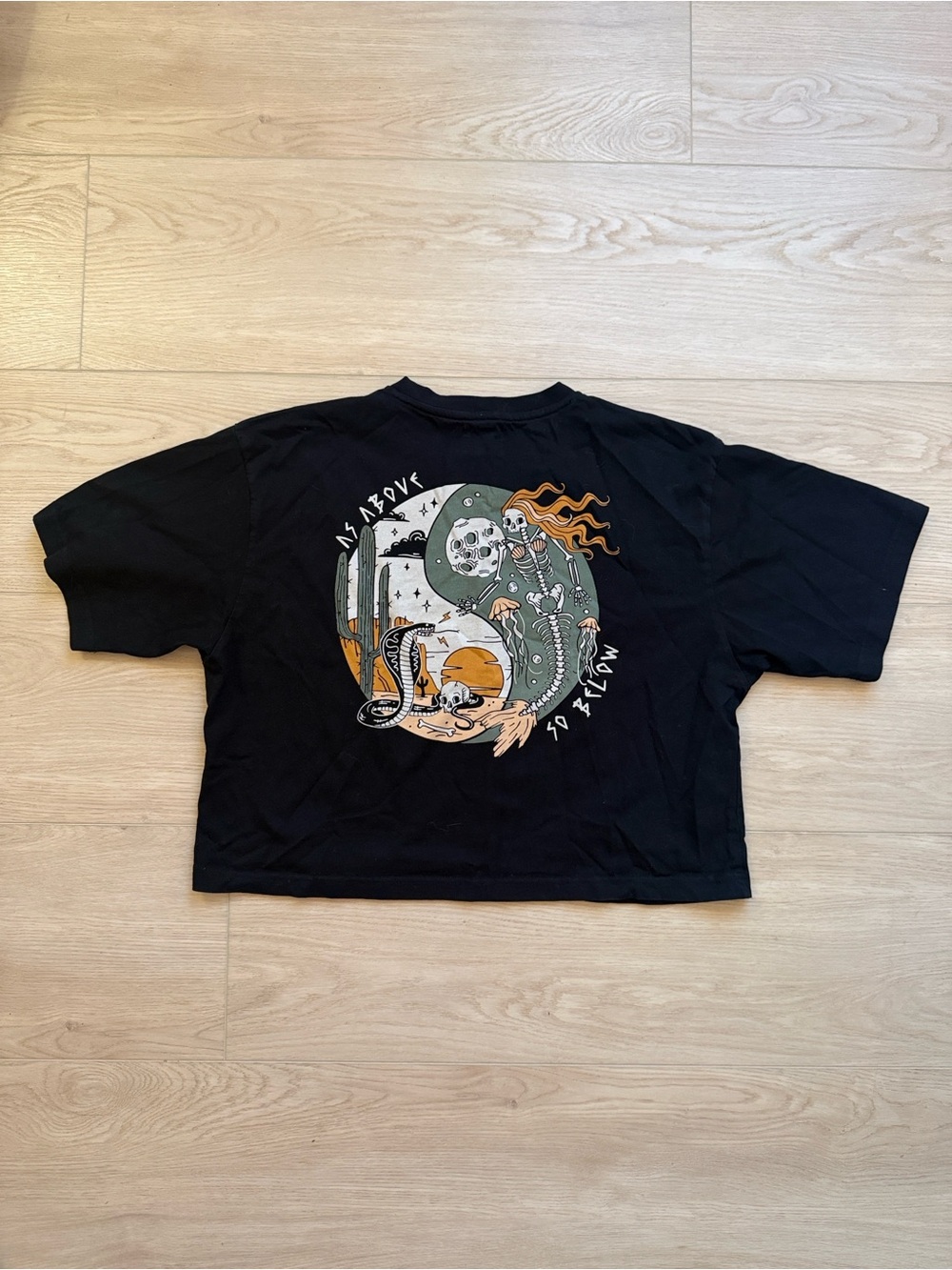 Octopied Mind AS ABOVE SO BELOW T-SHIRT